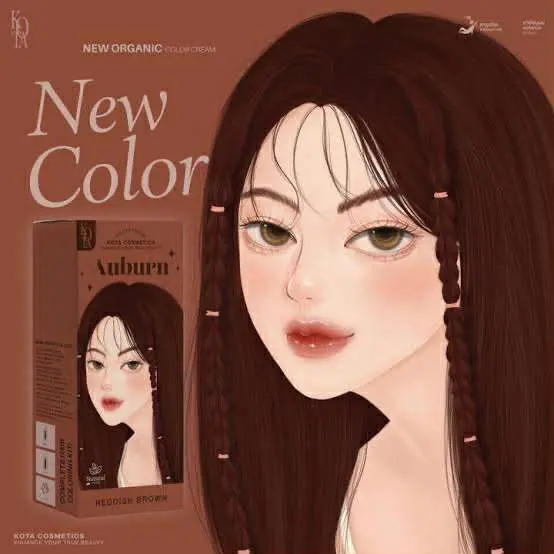 Picture of Kota Color Cream Hair Color (reddish brown) NEEW