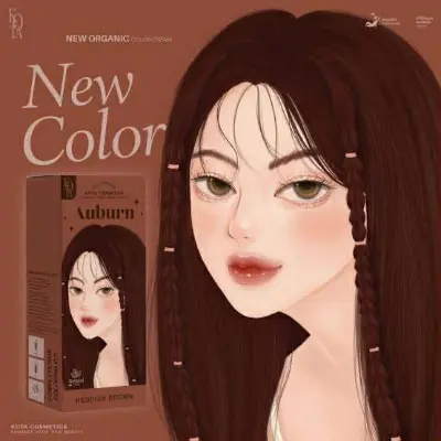 Picture of Kota Color Cream Hair Color (reddish brown) NEEW