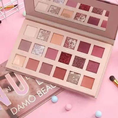 Picture of 18 Colors eyeshadow pallete Glitter Makeup Matte Eye shadow make up palette neew