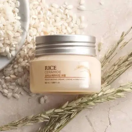 Picture of The face shop Rice & Ceramide Moisturizing Cream 50ml neew