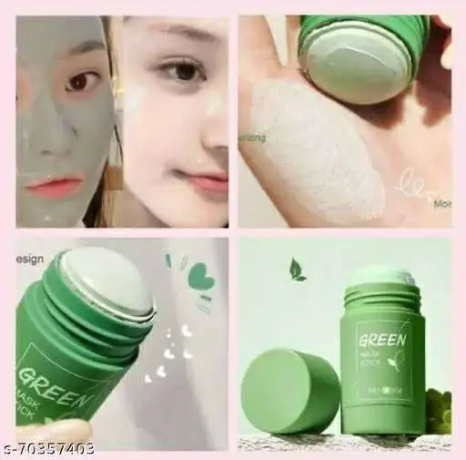 Picture of Green Tea_Moisturizing Face_Mask Stick Cleans Pores Oil neew