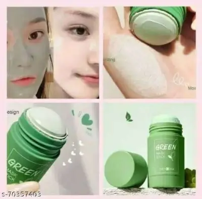 Picture of Green Tea_Moisturizing Face_Mask Stick Cleans Pores Oil neew