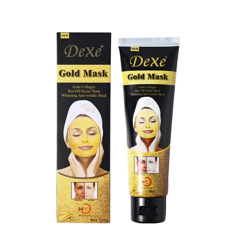 Picture of Dexe Gold Mask Deep Clean Blackhead 120gm neew