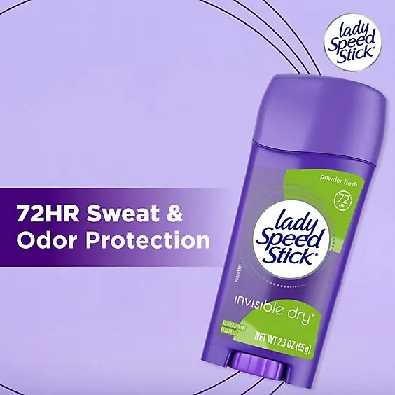 Picture of Lady Speed Stick Antiperspirant Deodorant Invisible Dry Powder Fresh new