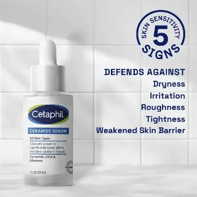 Picture of Cetaphil Ceramide Serum with CICA & Allantoin – Barrier Repair for All Skin Types (30ml)