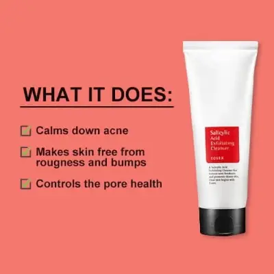 Picture of Cosrx Salicylic Acid Exfoliating Cleanser 150ml new