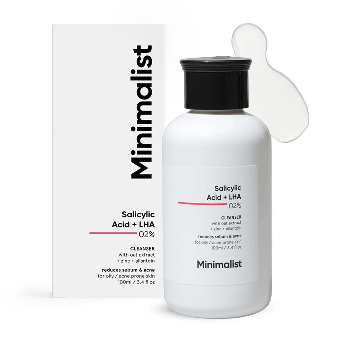 Picture of Minimalist skin science Anti-Acne Salicylic Acid 2% Face Wash For Oily & Acne Prone Skin | With LHA for Pore Cleansing, Oil Control & Sebum Regulation | Sulfate-Free Formula with Zinc for Gentle Exfoliation | Cleanser for Women & Men | 100 ml  new