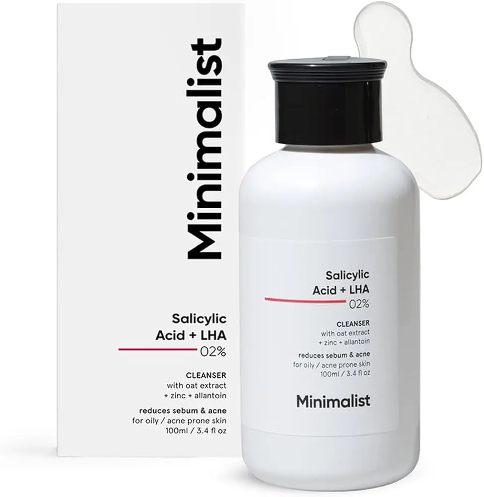Picture of Minimalist skin science Anti-Acne Salicylic Acid 2% Face Wash For Oily & Acne Prone Skin | With LHA for Pore Cleansing, Oil Control & Sebum Regulation | Sulfate-Free Formula with Zinc for Gentle Exfoliation | Cleanser for Women & Men | 100 ml  new