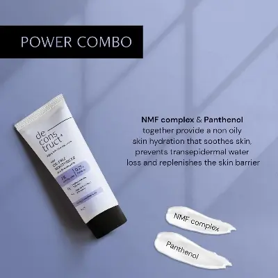 Picture of Deconstruct Oil-Free Moisturizer For Oily Skin | 3% NMF Complex + 0.2% Panthenol | Lightweight Gel Moisturizer | For Oily to Combination Skin | 50gm new