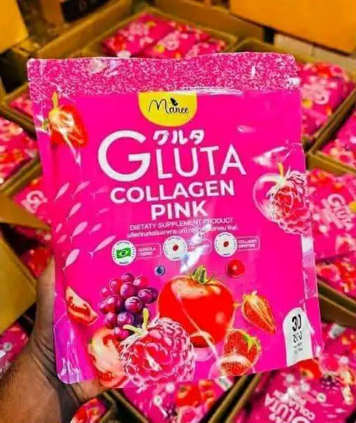 Picture of Manee Gluta Collagen Pink Juice 30pcs Pack new