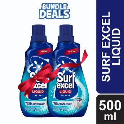 Picture of Surf Excel Liquid Detergent Top Load 500ml (Bundle of 2)