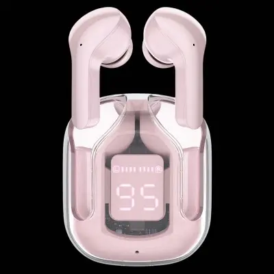 Picture of UltraPods Max Truly Transparent Wireless Earbuds (Pink)