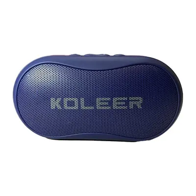 Picture of KOLEER S29 Wireless Bluetooth Speaker Power Overweight Subwoofer Card Instert FM Radio Creative Gifts - Speaker (blue)