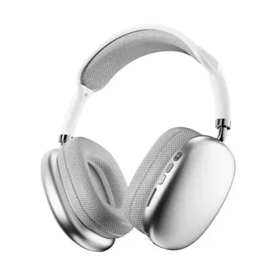 Picture of P9 Pro Max Wireless Headphones, Skin Friendly Protein Earpads, Comfortable and Soft for Long Wear (silver)