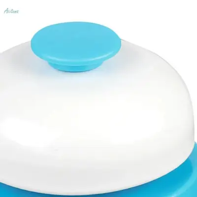 Picture of Hand Call Bell Smooth Desk Summons Bell Toy for Reception Areas Counter Office - Blue