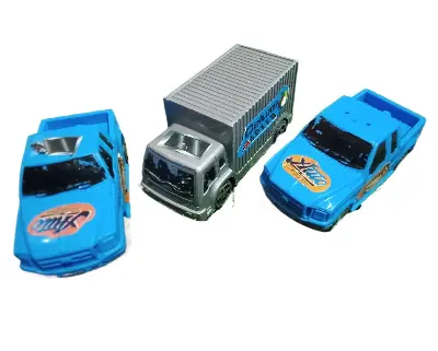 Picture of 3 pcs Jeep Pickup Cars Model Vehicle Toys For Kids Pull Back Mini Auto Racing Car Children tiny Toy Gifts