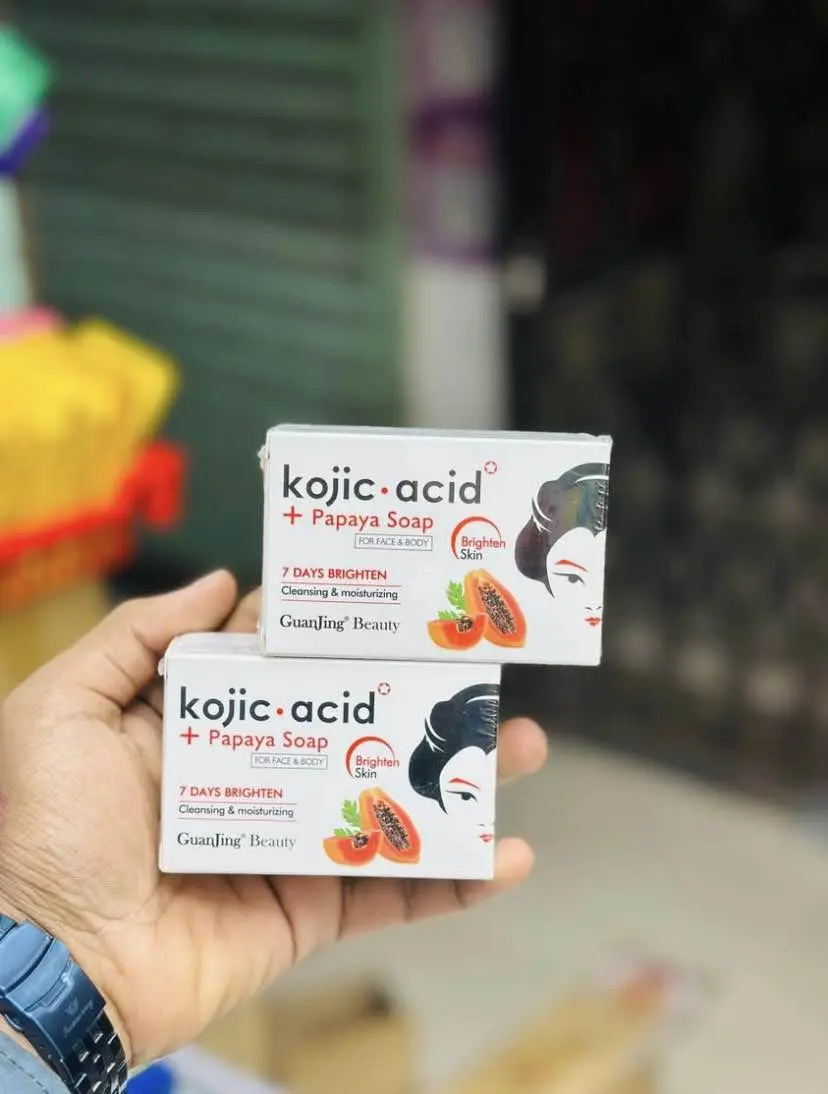 Picture of Kojic Acid+Papaya Brightening Soap Cleansing & moisturising