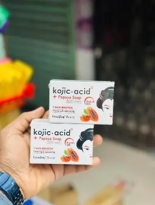 Picture of Kojic Acid+Papaya Brightening Soap Cleansing & moisturising