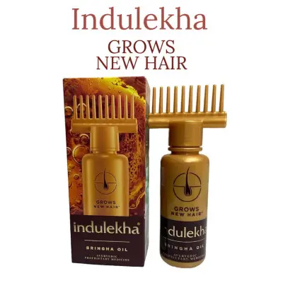 Picture of Indulekha Bringha Ayurvedic Hair Oil-50ml ( Hair Fall Control, with Amla & Coconut Oil )