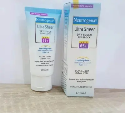 Picture of Neutrogena Ultra Sheer Dry-Touch Sunblock SPF-65+ (India) - 60ml