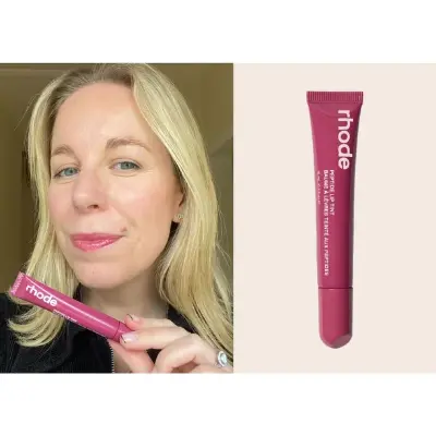 Picture of Rhode Hose Nourishing Lip Women Girl Lipstick (Raspberry jelly)