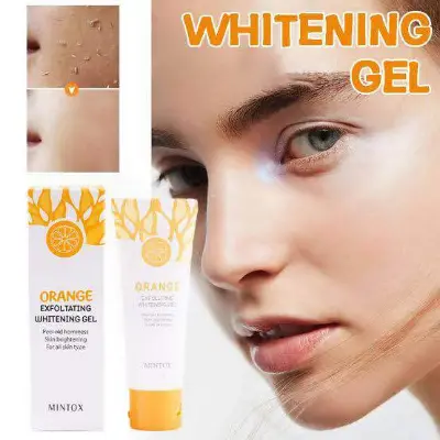 Picture of Orange Exfoliating Whitening Gel Orange Exfoliating Gel Scrub Face Whitening Whitening Lazy Cream