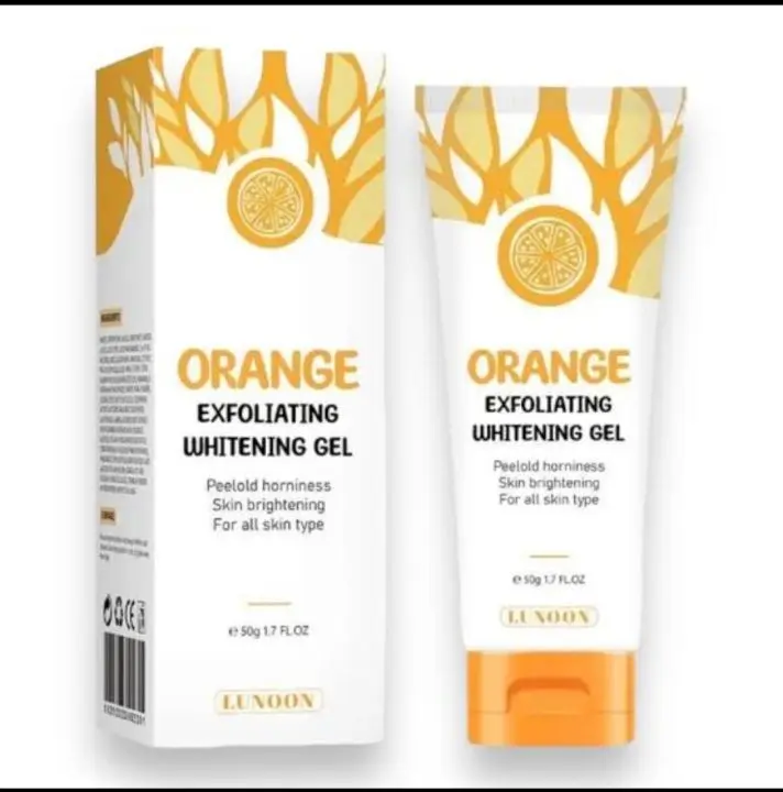 Picture of Orange Exfoliating Whitening Gel Orange Exfoliating Gel Scrub Face Whitening Whitening Lazy Cream