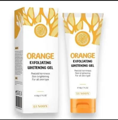 Picture of Orange Exfoliating Whitening Gel Orange Exfoliating Gel Scrub Face Whitening Whitening Lazy Cream