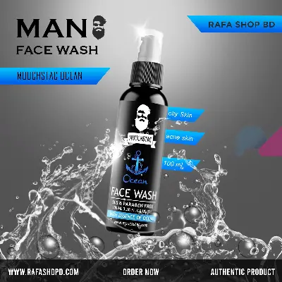 Picture of Muuchstac Men’s Ocean Face Wash-100 ml