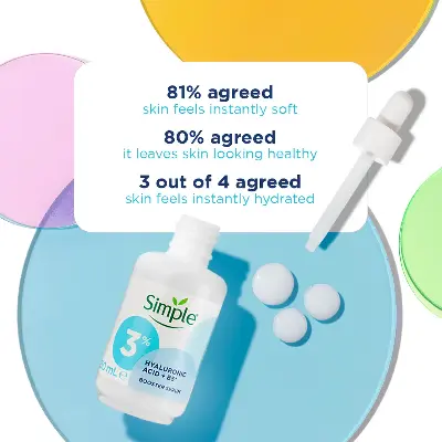 Picture of Simple Booster Serum 3% Hyaluronic Acid and B5