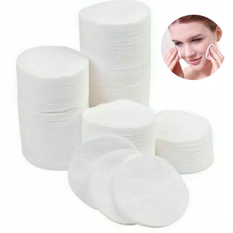 Picture of Round Cotton pad Cosmetic Pads make up remover pad