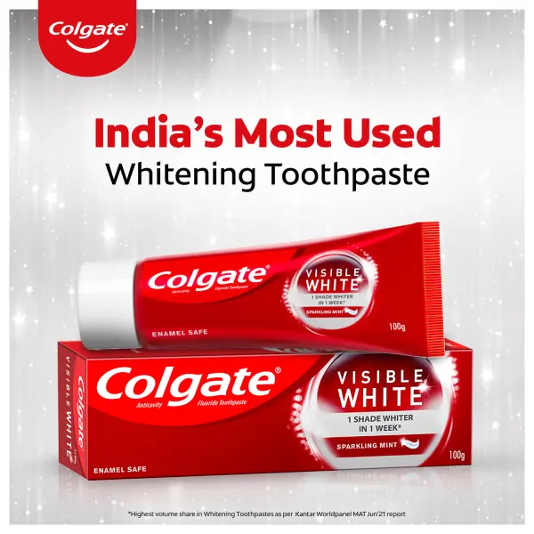 Picture of Colgate Visible White Toothpaste 50 gm