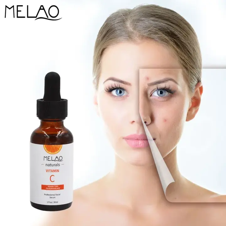 Picture of MELAO Vitamin C Serum Hydrating Whitening Spot Correcting Serum Moisturizing Anti-Wrinkle Firming Serum Face Care Serum 30 ml