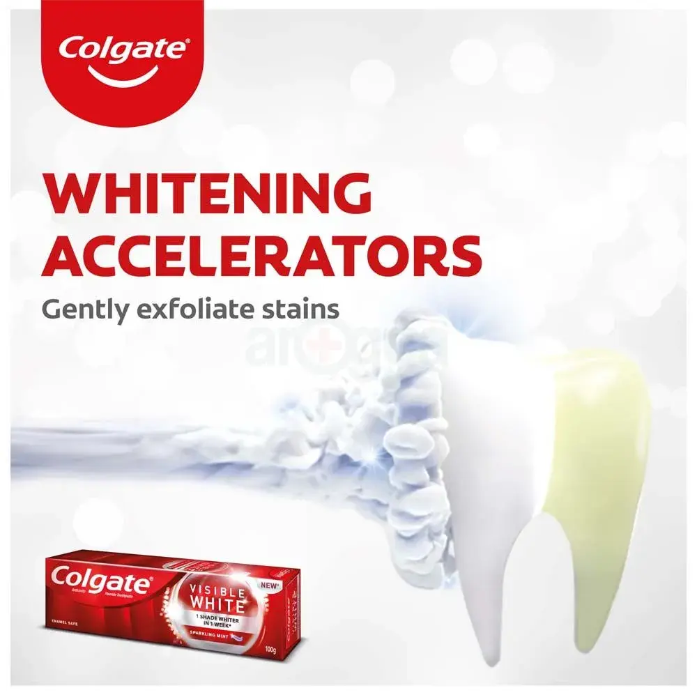Picture of Colgate Visible White Toothpaste 120 gm