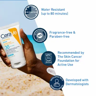 Picture of CeraVe 100% Mineral Sunscreen SPF 50  (CHINA )
