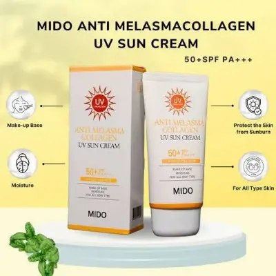 Picture of Mido Anti Melasma Collagen UV 50+ Sun Cream