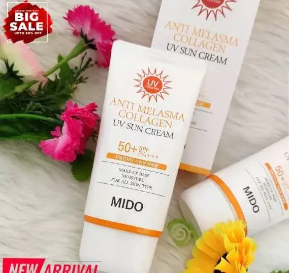 Picture of Mido Anti Melasma Collagen UV 50+ Sun Cream