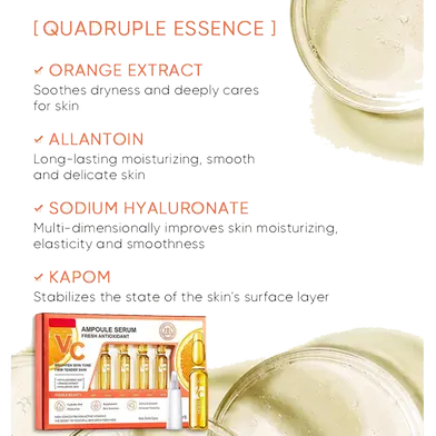 Picture of Sadoer VC Whitening Anti-Wrinkle Ampoule Face Serum 7Pcs