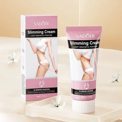 Picture of Sadoer Slimming Cream Moisturizing Nourishing Skin Rejuvenating Body Care Slimming Cream - 60 gm