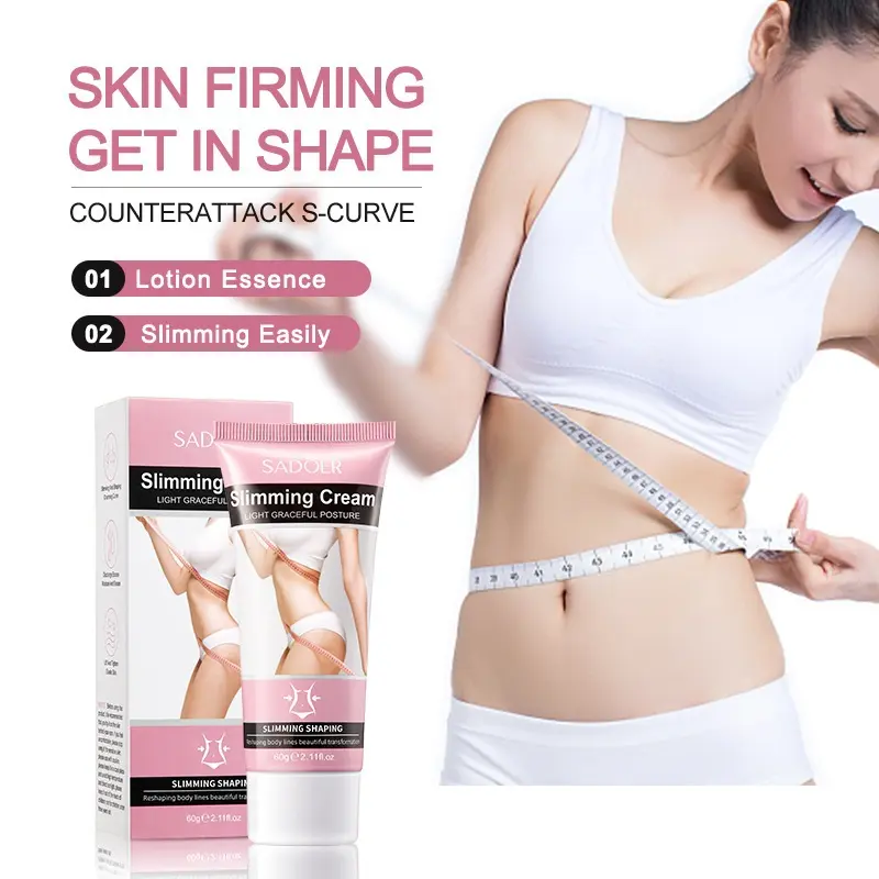 Picture of Sadoer Slimming Cream Moisturizing Nourishing Skin Rejuvenating Body Care Slimming Cream - 60 gm
