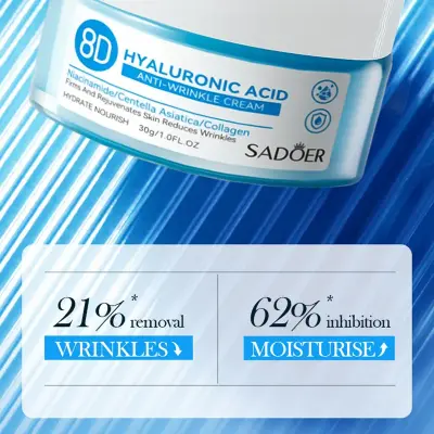 Picture of Sadoer Deep Nourish Deeply Moisturizes Hyaluronic Acid Anti-Aging Repair Face Cream 30gm