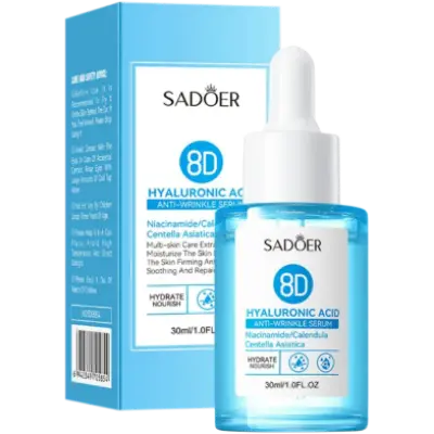 Picture of SADOER 8D Hyaluronic Acid Anti-Wrinkle Serum Niacinamide/Calendula Centella Asiatica – 30ml