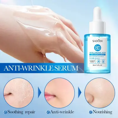 Picture of SADOER 8D Hyaluronic Acid Anti-Wrinkle Serum Niacinamide/Calendula Centella Asiatica – 30ml