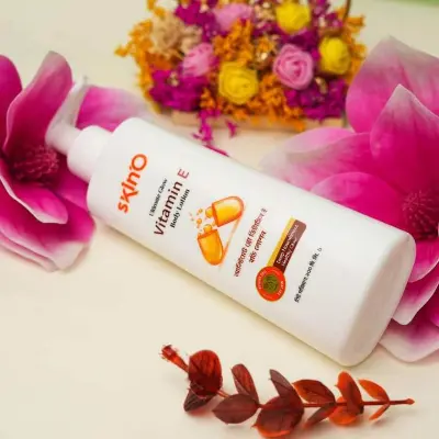 Picture of SKINO ULTIMATE GLOW VITAMIN E NOURISHING BODY LOTION 200ML