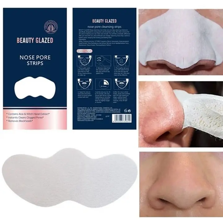 Picture of Beauty Glazed Nose Pore Strips for Deep Cleansing Blackhead Remover 1 pcs