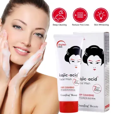 Picture of Kojic Acid Face Cleanser Deep Cleansing Anti Acne Deep Facial Wash 100g