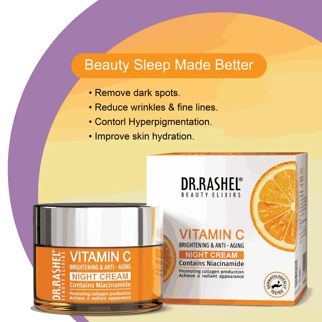 Picture of Dr. Rashel Vitamin C Night Cream 50 Gm Skin Care Product