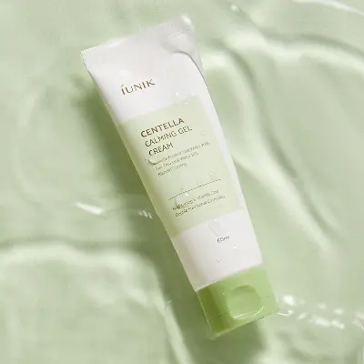 Picture of IUNIK Centella Calming Gel Cream 60ml – Lightweight Moisturizer for Sensitive, Acne-Prone, and Oily Skin