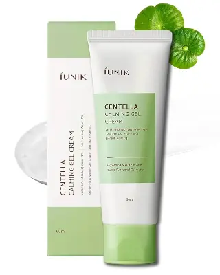Picture of IUNIK Centella Calming Gel Cream 60ml – Lightweight Moisturizer for Sensitive, Acne-Prone, and Oily Skin