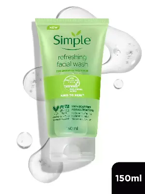 Picture of Simple Kind To Skin Refreshing Facial Wash 150ml